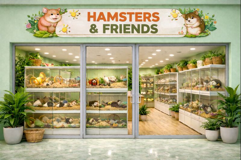 a hamster