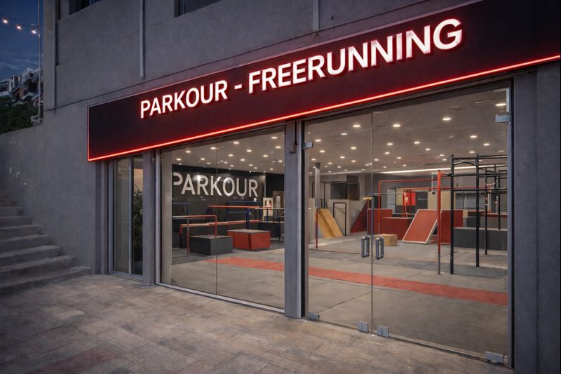 a parkour